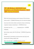 PRT 266 Midterm 2025&sol;2026 Exam  Questions and Detailed Answers &vert; Get it  100&percnt; Correct Answers 