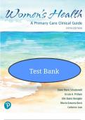 Test Bank for Women&rsquo;s Health&colon; A Primary Care Clinical Guide 5th Edition by Youngkin&comma; Schadewald & Pritham &ndash; Verified Exam Q&A