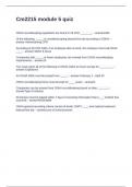 Cm2215 module 5 quiz questions with correct answers