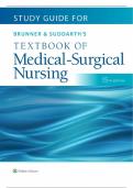 Brunner and Suddarth&rsquo;s Medical-Surgical Nursing 15th Edition Exam Prep &vert; Comprehensive Test Bank with NCLEX-Style Questions&comma; Case Scenarios&comma; Patient Care Review&comma; Pharmacology&comma; and Evidence-Based Rationales