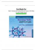 Test Bank For Timby's Fundamental Nursing Skills and Concepts&comma; 13th Edition by Loretta A Donnelly-Moreno