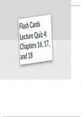 ANAT260 Flashcards Lecture Quiz 4 Chapter 16&comma;17&comma; 18 West Coast 2025
