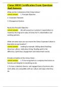 Cintas HRM Certification Exam Questions And Answers&period;docx