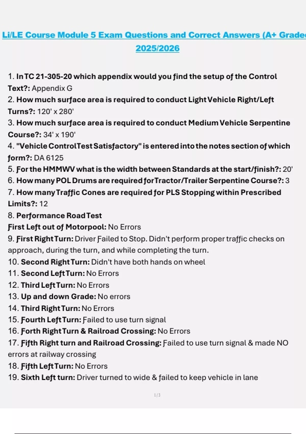LI/LE Course Module 5 Exam Questions and Correct Answers (A+ Graded ...