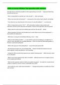 USPA A License Written Test question with answers