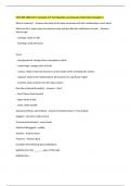 CSCC BIO 2300 Bundled Questions and Answers Fully Solved 