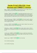 TLSAE   Bundled Exam Questions WITH  CORRECT Answers