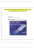 Test Bank - Microbiology with Diseases by Taxonomy&comma; 6th Edition by Bauman&comma; All Chapters 1-27 &vert; Complete Guide A&plus;