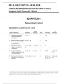FULL SOLUTION MANUAL FOR Financial And Managerial Accounting 4th Edition by Jerry J Weygandt&comma; Paul D Kimmel&comma; Jill E Mitchel