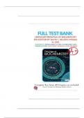 Test Bank For Lehninger Principles of Biochemistry 8th Edition By David L&period; Nelson&semi; Michael M&period; Cox &vert; 9781319228002 &vert; &vert; Chapter 1-28 &vert; All Chapters with Answers and Rationals
