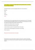 NCCT SURGICAL TECHNOLOGY PRELIMINARY EXAM QUESTIONS WITH ACCURATE & WELL DETAILED RATIONALES