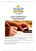 Test &lpar;elaborations&rpar; Mathematics  