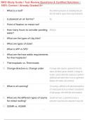 RRO Study Guide &sol; Test Review Questions & Certified Solutions &sol; 100&percnt; Correct &sol; Already Graded A&plus; 