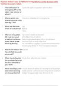 Ryanair Initial Topic 3 &sol; Q-Bank &sol; Complete Accurate Quizzes with Verified Answers &sol; 2025&period;