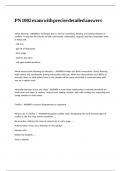 PN 1002 exam with precise detailed answers