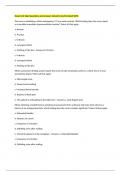 Renal Unit Quiz Questions and Answers Solved Correctly Rated 100&percnt;