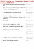 ICBC Knowledge test &sol; Questions & Expertly Verified Answers&comma; 2025 &sol; 2026&period;