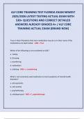 ALF CORE TRAINING TEST FLORIDA EXAM NEWEST 2025&sol;2026 LATEST TESTING ACTUAL EXAM WITH 530&plus; QUESTIONS AND CORRECT DETAILED ANSWERS ALREADY GRADED A&plus; &sol; ALF CORE TRAINING ACTUAL EXAM &lpar;BRAND NEW&rpar;