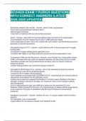 BCH4024 EXAM 1 PURICH QUESTIONS WITH CORRECT ANSWERS &lpar;LATEST 2024-2025 UPDATES&rpar;