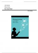 Test Bank for Biopsychology&comma; 11th Edition &lpar;Pinel&comma; 2021&rpar; Chapter 1-18 &vert; All Chapters