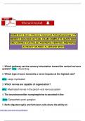 STUDY BUNDLE &vert;&vert;Hartman-s Nursing Assistant Care The Basics ACCURATE QUESTIONS AND ANSWERS&period;