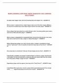 MLBPA GENERAL CERTIFIED AGENT EXAM WITH 100&percnt; VERIFIED SOLUTIONS&excl;&excl;
