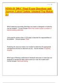 NIMS ICS-300 Final Exam Questions with 100- Correct Answers Latest Update 2025 Top Rated A&plus;
