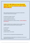 NIMS ICS-300 Midterm Exam Questions with 100- Correct Answers Latest Update 2025 Grade A&plus;