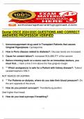 Dental OSCE 2024&sol;2025 &ndash; Questions and Correct Answers &ndash; Professor Verified Clinical Exam Prep