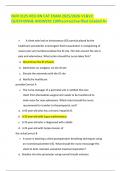 NUR 3125 &ndash; HESI RN CAT Exam V1 & V2 &vert; 2025&sol;2026 Questions and Answers &vert; 100&percnt; Correct & Verified &vert; Graded A&plus;