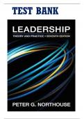 FULL TEST BANK &vert;&vert; Introduction to Leadership&colon; Concepts and Practice &lpar;7th Edition&rpar; &ndash; Peter G&period; Northouse &ndash; Complete Test Bank with Answers