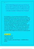 WGU D334 Diagnostic processes OA Exam  Newest 2025 Actual Exam 100 Questions And  Correct Detailed Answers &lpar;verified Answers&rpar;  &vert;&vert;Already Graded A&plus;&vert;&vert;Brand New Version&excl;&excl;