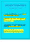 FLS Exam Newest 2025 Actual Exam&sol; Fundamentals Of  Laparoscopic Surgery Exam Actual 200 Questions And  Correct Detailed Answers &lpar;verified Answers&rpar;&vert;&vert;Already  Graded A&plus;&vert;&vert;Brand New Version&excl;&excl;