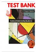 TEST BANK FOR MACROECONOMICS&comma; 10TH EDITION N&period; GREGORY MANKIW