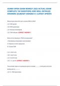 USABO OPEN EXAM NEWEST 2025 ACTUAL EXAM COMPLETE 150 QUESTIONS AND WELL DETAILED ANSWERS &vert;ALREADY GRADED A&plus;&vert;LATEST UPDATE
