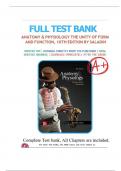 Anatomy & Physiology The Unity of Form and Function &lpar;10th Ed&rpar; by Saladin &ndash; Updated Chapters 1-29 Exam Bank with Verified Answers &lpar;2&rpar;&period;pdf