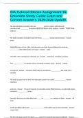 GIA Colored Stones Assignment 15&colon; Emeralds Study Guide Exam and Correct Answers 2025-2026 Update&period;