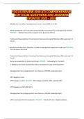 FOCUS REVIEW 2019 ATI COMPREHENSIVE EXIT EXAM QUESTIONS AND ANSWERS UPDATED 2025 - 2026