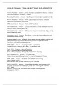 USAHS DOMAIN FINAL QUESTIONS AND ANSWERS
