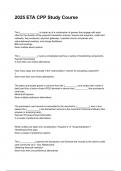 2025 ETA CPP Study Course NEWEST 2025&sol;2026 ACTUAL EXAM COMPLETE QUESTIONS AND CORRECT DETAILED ANSWERS &lpar;VERIFIED ANSWERS&rpar; &vert;ALREADY GRADED A&plus;&vert;&vert;BRAND NEW&excl;&excl;