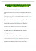 FOCUS REVIEW 2019 ATI COMPREHENSIVE EXIT EXAM QUIZZES WITH ANSWERS&period;