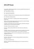 ETA CPP Exam NEWEST 2025&sol;2026 ACTUAL EXAM COMPLETE QUESTIONS AND CORRECT DETAILED ANSWERS &lpar;VERIFIED ANSWERS&rpar; &vert;ALREADY GRADED A&plus;&vert;&vert;BRAND NEW&excl;&excl;