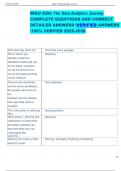 Exam &lpar;elaborations&rpar; WGU D204&colon; The Data Analytics   