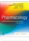 TEST BANK FOR Pharmacology&colon; A Patient-Centered Nursing Process Approach 12th Edition by Linda E&period; McCuistion&comma; Mary B&period; Winton ISBN&colon;978-0443115257  COMPLETE GUIDE WITH RATIONALES 100&percnt; VERIFIED A&plus; GRADE ASSURED&excl;&excl;&excl;&excl;&excl;NEW LATEST UPDATE&excl;&excl;&excl;&excl;&excl;
