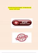 ATI EXIT EXAM 2025 Updated &ndash; 180 Questions and Answers&sol;&sol; 100&percnt; Correct