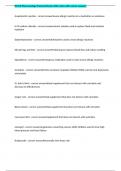 RN ATI Pharmacology Proctored Exam 2025-notes