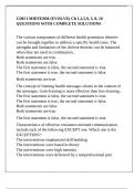 CDH I MIDTERM &lpar;EVOLVE&rpar; Ch 1&comma;2&comma;5&comma;9&comma; 3&comma; 8&comma; 10 QUESTIONS WITH COMPLETE SOLUTIONS