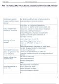 Exam &lpar;elaborations&rpar; Phil 101