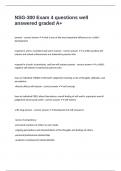 NSG-300 Exam 4 questions well answered graded A&plus; 