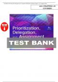 TEST BANK FOR PRIORITIZATION DELEGATION AND ASSIGNMENT 4TH EDITION LACHARITY NURSING &vert; ALL CHAPTERS &vert; BRAND NEW &vert; 